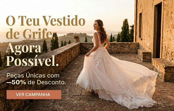 Vestidos de Noiva de Grife a Preços de Outlet (apartir de 350€)