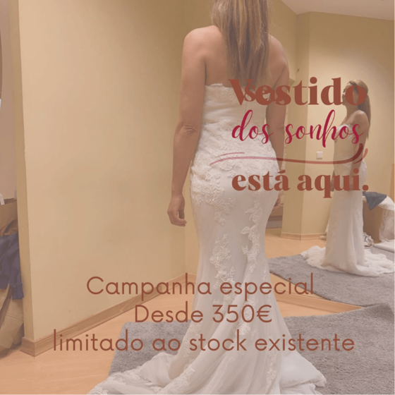 Vestido dos sonhos está aqui